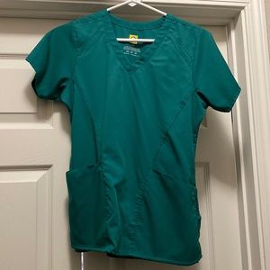Hunter Green Scrubs Set